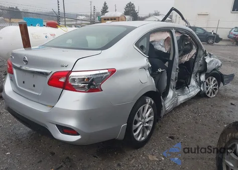 2019 Nissan Sentra Sv из США, поврежденный, VIN 3N1AB7AP7KY439341